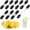 Black, variant on Corn Holders,18Pcs/9Pairs Corn Cob Holders with Butter Spreader, Corn on The Cob BBQ Fork Skewers for Home Cooking Parties Camping