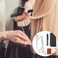 thumbnail image 4 of Tijeras profesionales para cortar cabello, tijeras para peluquero, juego de adelgazamiento, corte de cabello familiar, herramienta de peluquero, 4 of 5