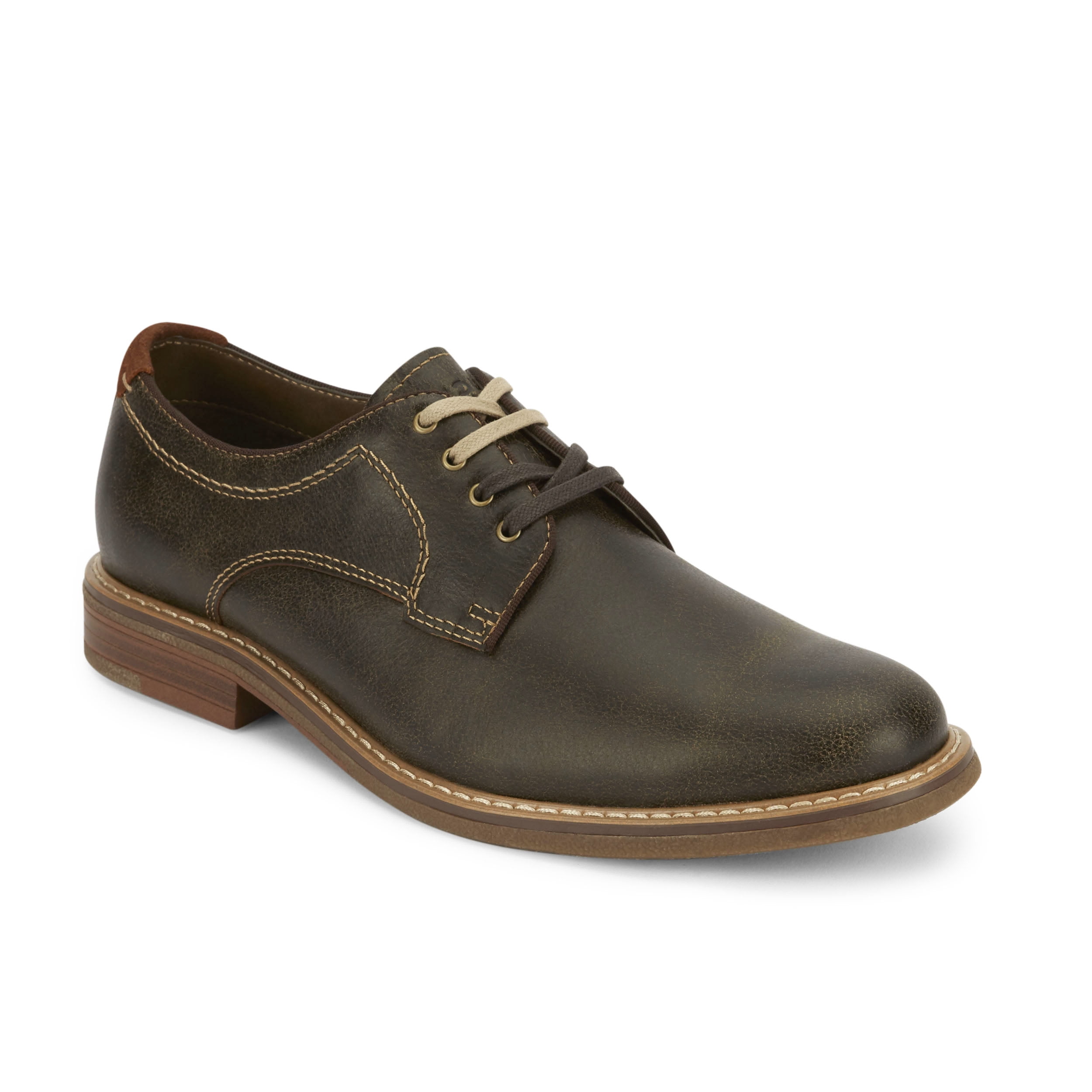 Lucky Brand - Lucky Brand Mens Bowden Leather Plain Toe Oxford Shoe ...