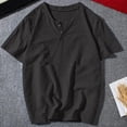 thumbnail image 2 of BOBOGOJP Mens Undershirts Short Sleeve Mock Neck Stretch Slim Fitted Layer Basic Tee Tops (Black,XL), 2 of 4