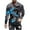 Blue, variant on Fengyings Men's Long Sleeve Crewneck Printed Tee Pullover Casual Basic Shirts