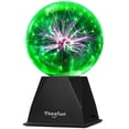 thumbnail image 1 of Bola de plasma Theefun Green Plasma Ball 15 cm Touch & Sound, 1 of 8