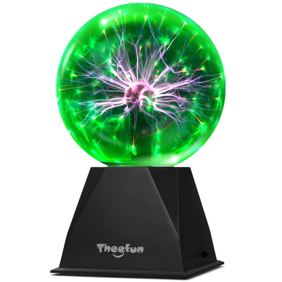Bola de plasma Theefun Green Plasma Ball 15 cm Touch & Sound