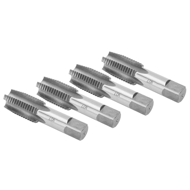 Metric Tap,4Pcs M27 Hand Tap Hand Tap Hand Screw Thread High-Precision Functionality
