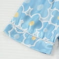 thumbnail image 7 of TOWED22 Girl Pajamas Silk Pjs Shirt Tops Shorts 2Piece Set Toddler Kids Little Girl Nightgown Gift,4-5 Y, 7 of 7