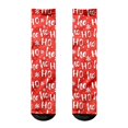 thumbnail image 1 of oqasdz DIY Custom Socks with Picture Funny Print Photo Socks Customized Novelty Sock for, 1 of 4