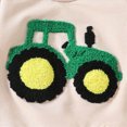 thumbnail image 5 of Xudanell 3 6 12 18 24 Month 2T 3T Boy Clothes Cartoon Trucks Tractor Embroidery Sweatshirt Pocket Trousers Baby Boy Fall Outfits, 5 of 7