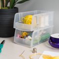 thumbnail image 4 of IRIS Small Bin, Clear, 4 of 8