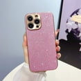 thumbnail image 1 of Nalacover Plating Case for iPhone 14 Pro Max, Sparkle Shining Glitter Slim Lightweight Cover with Electroplated Lens Frame Rugged Case for iPhone 14 Pro Max Women Girls,Pink, 1 of 8
