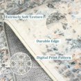 thumbnail image 3 of 2x6ft/5x7ft/8x10ft/9x12ft/10x13ft Hallway Runner Rug Machine Washable Vintage Printed Rug Indoor Carpet Non Slip Backing Rug Low Pile Retro Area Rug for Kitchen Entrance Laundry Room, 3 of 8