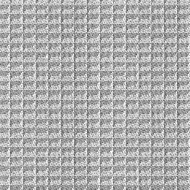 Ahgly Company Machine Washable Indoor Square Transitional Platinum Silver Gray Area Rugs, 7' Square