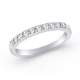 thumbnail image 2 of 0.45 ct Ladies Round Cut Diamond Wedding Band Ring, 2 of 3