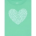 thumbnail image 2 of Wonder Nation Toddler Girls Tee with Short Sleeves, Sizes 18M-5T, 2 of 3