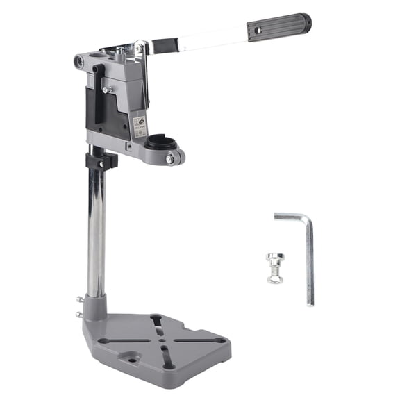 Xirurus Multi‑Function Electric Drill Stand & Grinder Bracket – Adjustable Aluminum Alloy Holder, 0‑60 mm Depth Scale, Dual‑Drill Capacity, Ideal for Woodworking & Polishing