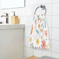 thumbnail image 3 of Yayeee 100% Cotton Hand Towels for Bathroom 16" x 28" Soft Absorbent Kitchen Towel, Floral Easter Eggs, 3 of 7