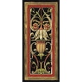 thumbnail image 2 of Vision Studio 9x14 White Modern Wood Framed Museum Art Print Titled - Parisian Panel I, 2 of 4