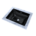 thumbnail image 3 of TOTO® Promenade® Rectangular Undermount Bathroom Sink, Ebony - LT533#51, 3 of 3
