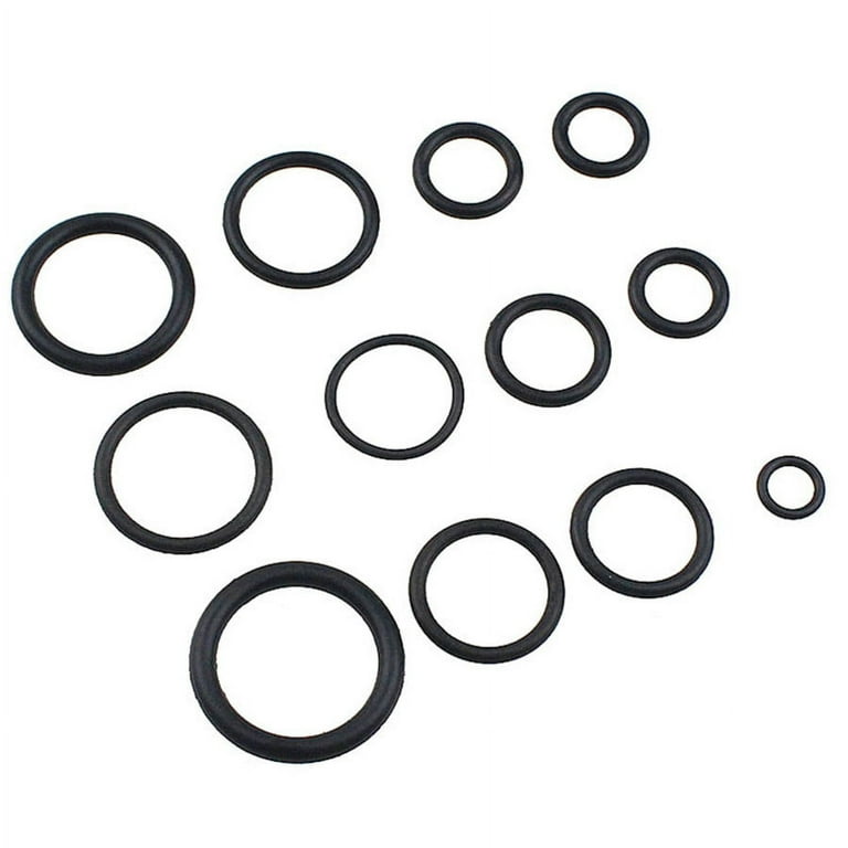 279 Pcs Universal Black Vehicles O-Ring Rubber Sealing Gasket Seal