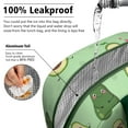 thumbnail image 5 of Reusable Avocado Lnsulated Lunch Bag for Women & Men-Leakproof Water-Resistant Cooler Tote,Large Capacity(10.6x8.7x6.3in)for Work,Office,Travel,Picnic,Beach., 5 of 7