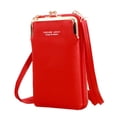 thumbnail image 4 of Bolso bandolera para teléfonos móviles Yuyangstore Monedero del teléfono celular Rojo, 4 of 8