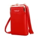 thumbnail image 4 of Bolso bandolera para teléfonos móviles Yuyangstore Monedero del teléfono celular Rojo, 4 of 8