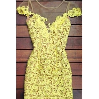 walmart yellow dress