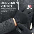 thumbnail image 4 of West Biking Full-Finge Sports Gloves for Men Women Outdoor Bike Accessories, Black M, 4 of 10