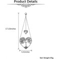 thumbnail image 2 of Heart Chakra Healing Crystal Tree of Life Hanging Ornament Wire Quartz Gemstone Wall Hanger Home Office Windows Decoration Meditation Balancing, 2 of 5