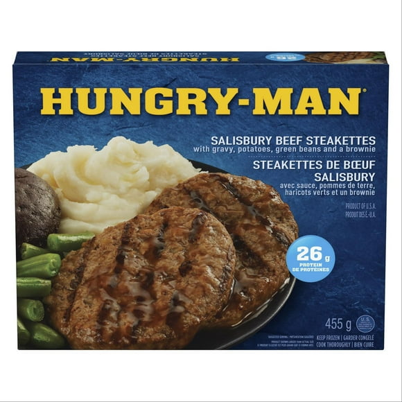 Hungry-Man Bifteck Salisbury 455g