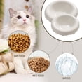 thumbnail image 4 of Cuenco de cerámica para mascotas para gatos, cuencos de cerámica para perros para comida y agua, 4 of 5
