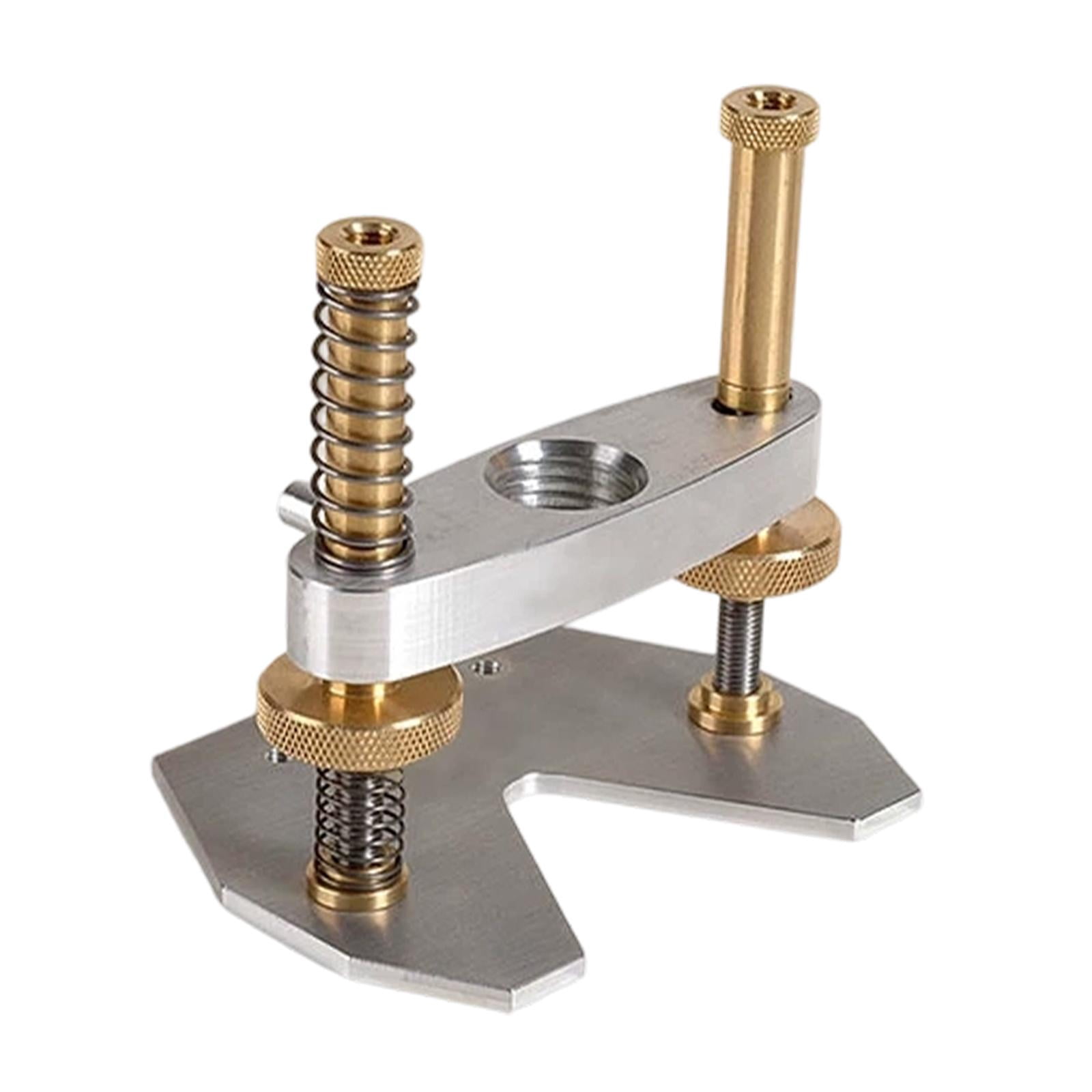 Dualoai Guitar Sound Hole Base Durable Metal Adjustable Luthier Tool for Acoustic Guitar