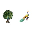 thumbnail image 1 of Figura de escritorio,Estatua de pavo real en estante,escritorio,decoración del hogar,Figuras decorativas creativas para la oficina y el hogar,Estatua de pavo real,Estatua de pavo real,adorno, 1 of 8