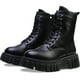 thumbnail image 1 of Botas de Combate para Mujer con Cordones y Cremallena, Plataforma Gruesa con Suela de Lengüeta Mayor Altura, 1 of 7