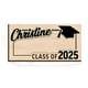 thumbnail image 1 of Portaclips de madera para recuerdo de graduación: tilo americano, diseño grabado, para tarjetas/decoración de escritorio, 1 of 5