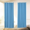 thumbnail image 1 of COOPHYA 2Pack Blue Portable Blackout Curtain for Homeowners Sunlight Protection 7.9x3.9in, 1 of 8