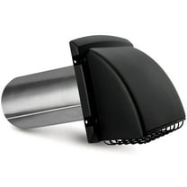 Dundas Jafine ProMax PROFESSIONAL Series BPMH4BLKZW6 Exhaust Hood, Plastic Hood, Black Hood, 6-1/4 in W Hood, 4 in Duct