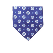 Hilditch & Key Blue Navy Size 8.5 Tie Necktie 100% Silk MSRP $135