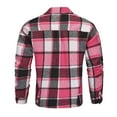 thumbnail image 5 of GXWEA Flannel Shirt For Men Button Down Shirts For Men Mens Flannel Shirts Long Sleeve Lightweight Plaid Shirt Casual Button Down Shirts Jacket XL, 5 of 9