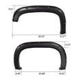thumbnail image 5 of CROSSDESIGN 4 Pcs Fender Flares Wheel Cover Protector Fit for 2007-2013 GMC Sierra 1500, 5 of 10