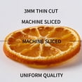thumbnail image 6 of Dried Mandarin Orange Slices 5 oz No Sugar Added Single Ingredient Dehydrated Citrus Fruit Snack Vegan Made in USA Resealable Pouch, 6 of 12