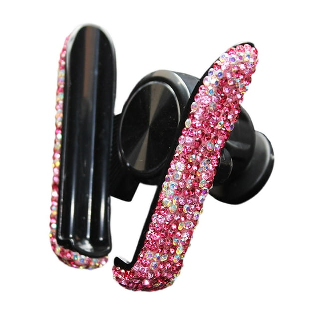 Soporte para teléfono para automóvil CUTICAT Universal con diamantes de imitación