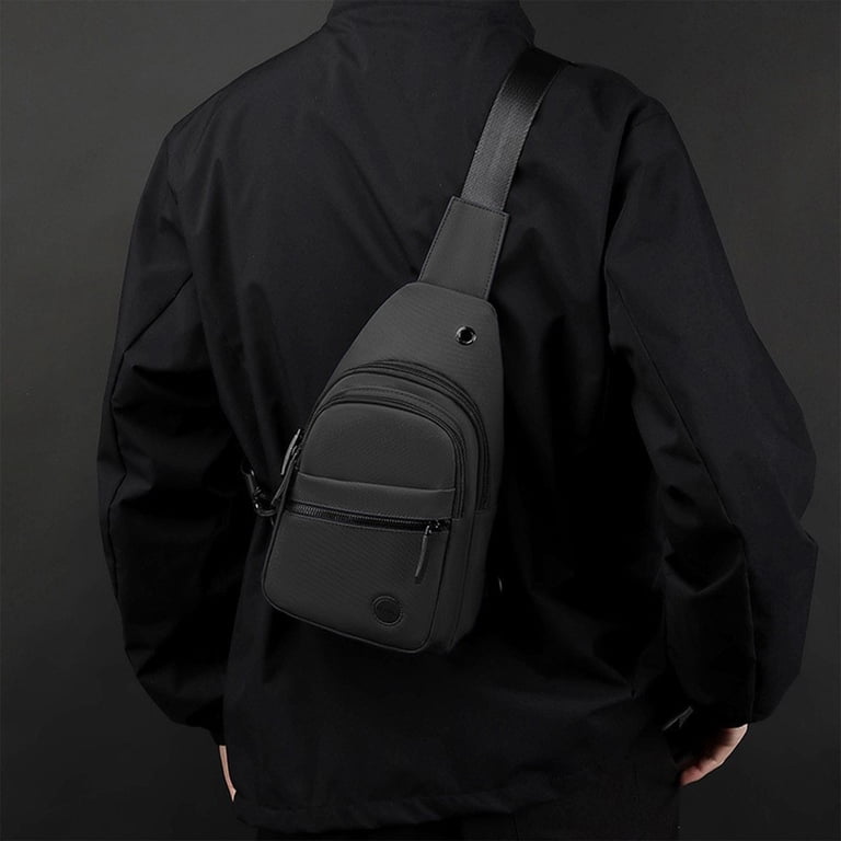 Concealed Carry Sling Backpack Purse Lightweight Crossbody Bag for Women Men Amazon.com: Glacier Canvas Concealed Carry Sling Bag  main image 4