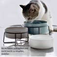 thumbnail image 3 of cuencos de alimentación para gatos, elevados para comer fácilmente., 3 of 7