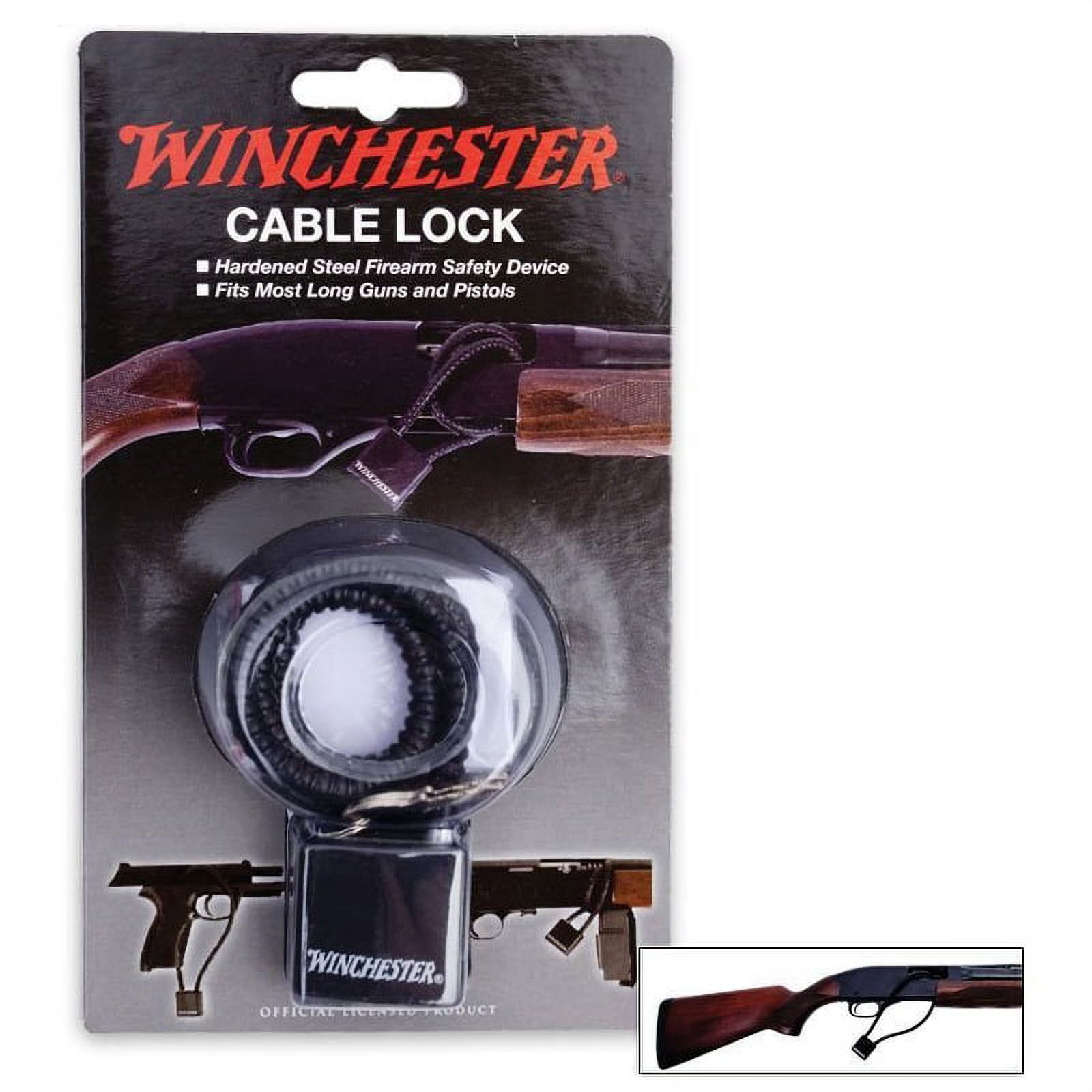 Winchester Cleaning Kits Winchester 15" Hardened Steel Cable Lock
