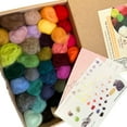 thumbnail image 2 of Woolbuddy Wool Roving: 40 Colors Collection, 2 of 4