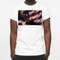 thumbnail image 3 of Tshirts Shirts for Men,Tshirts Shirts for Women,Eagle American Flag Bird,2XL, 3 of 5