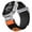 Black/Orange, variant on AIYOCK Compatible with Apple Watch Ultra/Ultra 2 Bands 49mm 46mm 45mm 44mm for Men Women, Adjustable Breathable Nylon Sports Bands for iWatch Series 10/9/8/7/6/5/4/3/SE