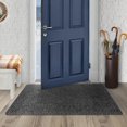 thumbnail image 2 of 3'x4' 2 Tone Needlepunch Grey Floor Mat, 2 of 3