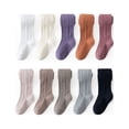thumbnail image 2 of Baby Tights Toddler For Girls Solid Knit Socks Soft Cotton Infant Leggings Warm Stockings Newborn Pants, 2 of 9