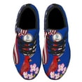 thumbnail image 2 of Virginia Stte Cardinal and Dogwood Flower Shoes Sneakers Black Size 7.5, 2 of 7